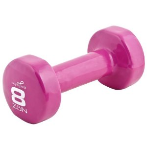  ZoN Pink 8lb. Dumbbells