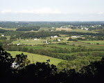 View from the parking lot, Sugarloaf Mountain, near Barnesville, Maryland.