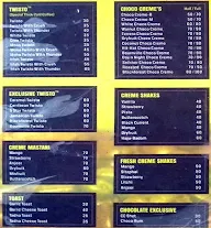 Creamy'Nuts menu 2