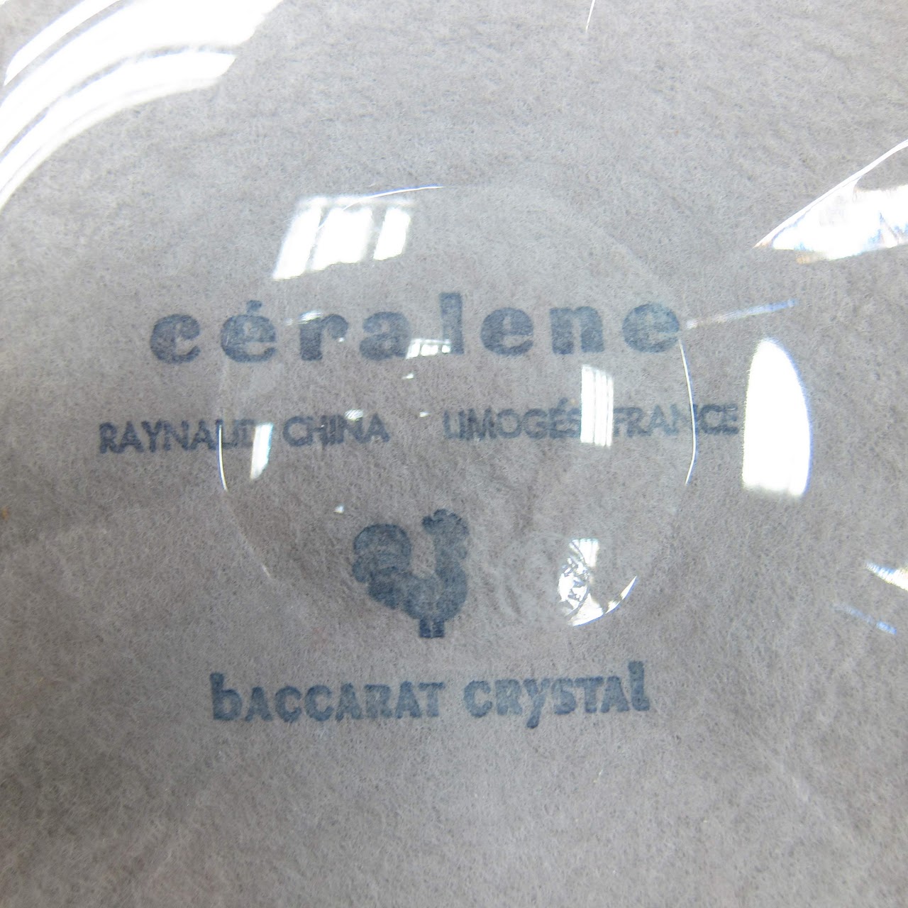 Baccarat 15 Piece Plate Set