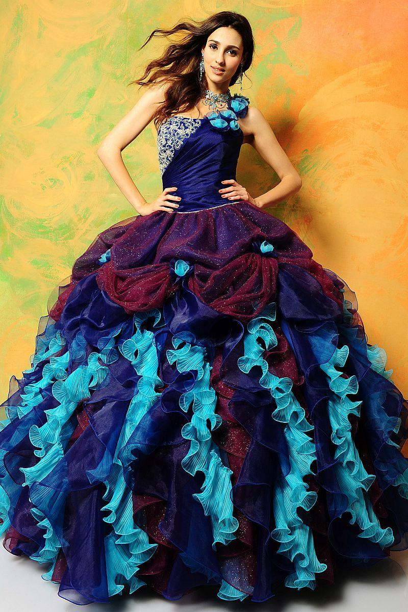 Ball Gown Straight Neckline