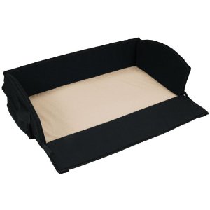  Leachco Nap 'N Pack 4 in 1 Anywhere Bed, Black with Khaki Sheet