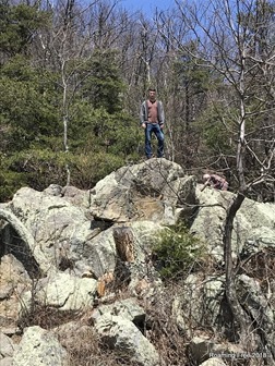 Nick on the rocks