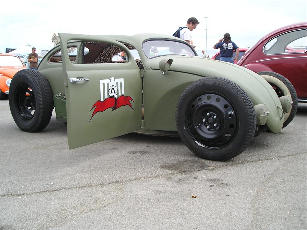 Volkswagen Beetle   Bug Military Rat Rod