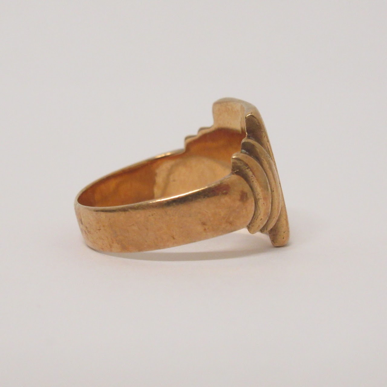 Vintage 14K Art Deco Gold Ring