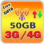 Cover Image of Unduh 50 GB Free data Free 3g 4g internet free save data 1.3 APK