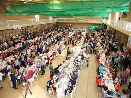 Ayer domingo el Encuentro Nacional de Encaje de Bolillos contó con más de 600 participantes