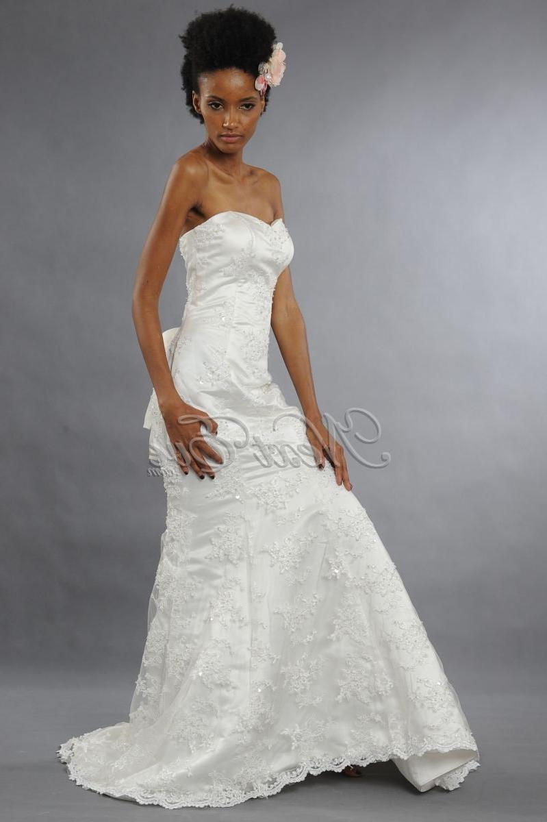 Fit and Flare Wedding Gown