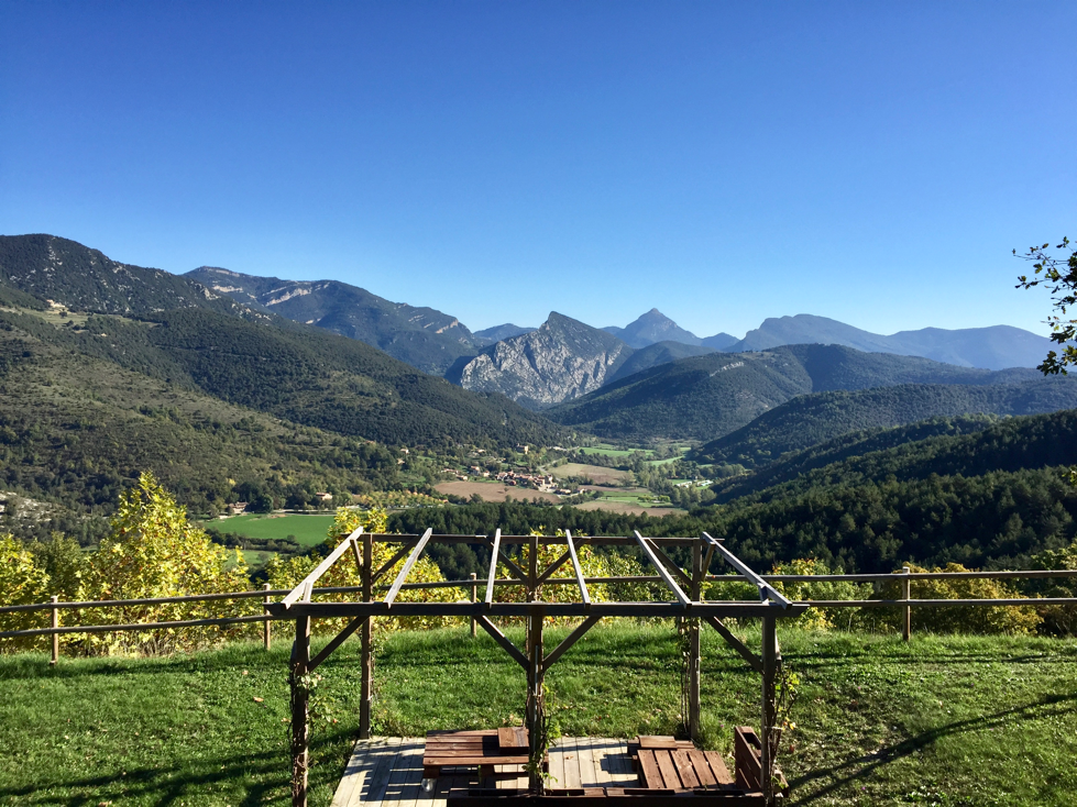 Oix River valley from Mas Peneda