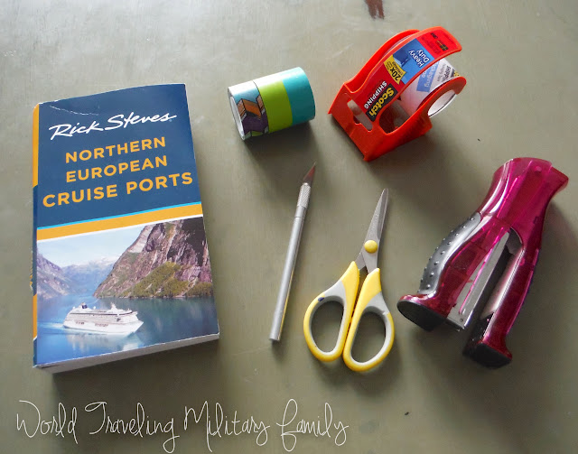 Travel Book Hack - DIY Portable Travel Guides - World Traveling Military  Family