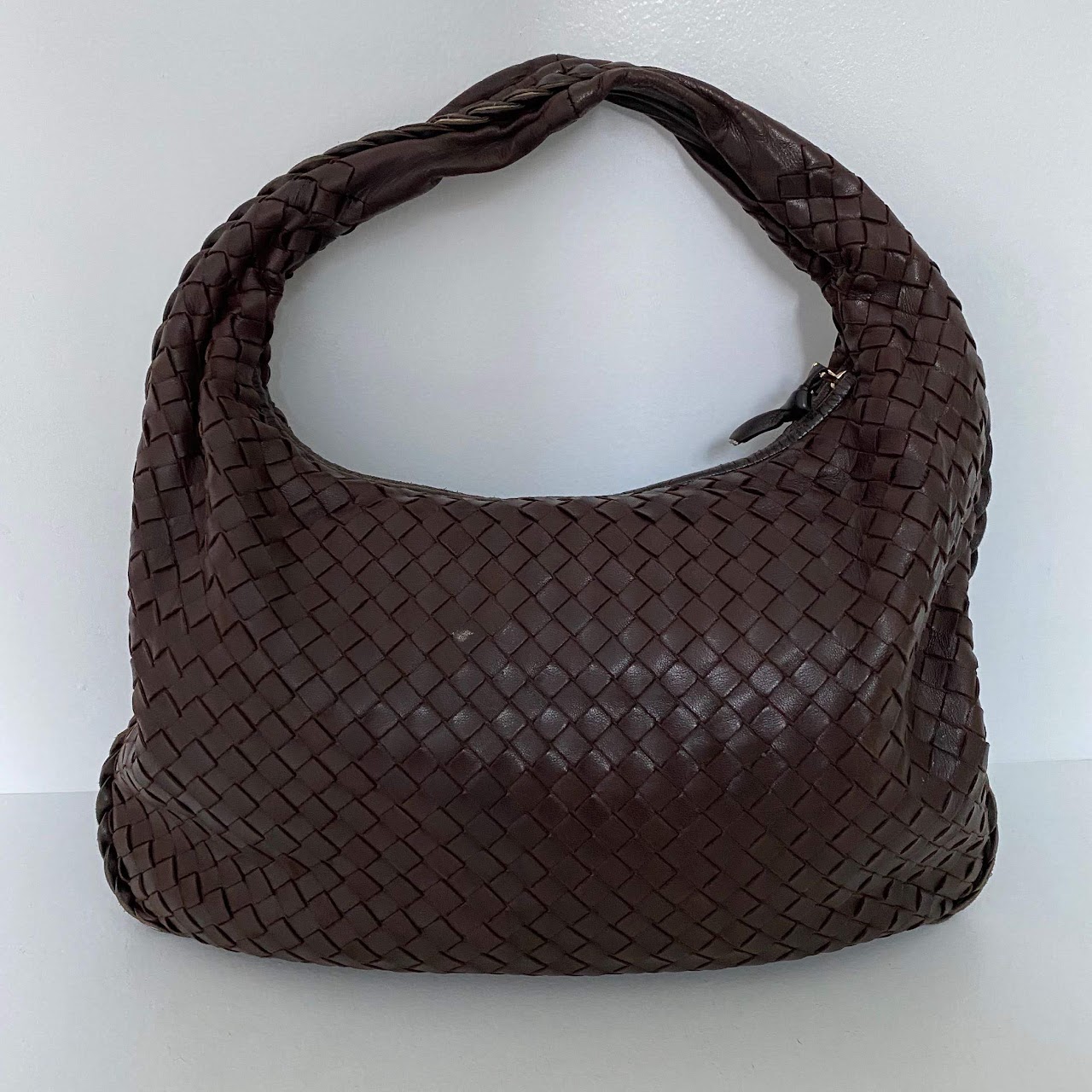 Bottega Veneta Woven Leather Hobo Bag