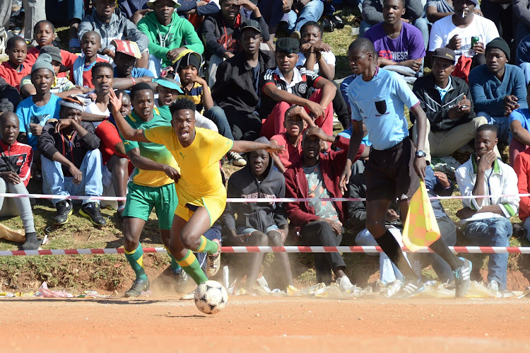 Alex United and Dream Team during the Maimane Alfred Phiri Games in Alexandra on June 26 2016 in Johannesburg. Kasi football returns with the Champ of Champs at Dobsonville Stadium in Soweto from June 16 to July 2. File photo.