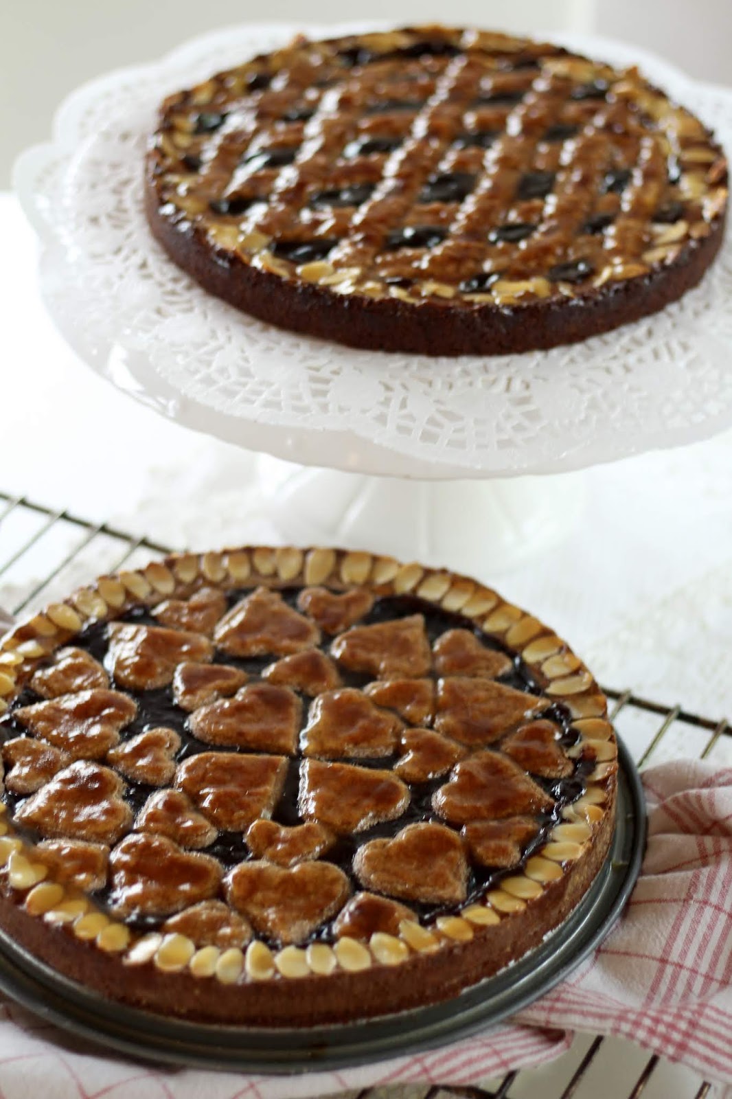 Yushkas klassische Linzer Torte Yushkas klassische Linzer Torte