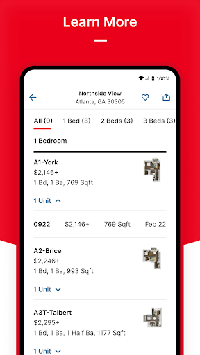 Screenshot Apartments by Apartment Guide