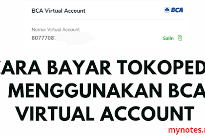 cara bayar tokopedia atm bca