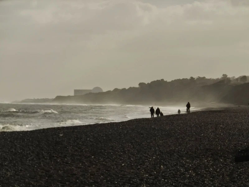 Beach at Dunwich looking south