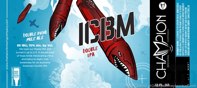 Champion Brewing ICBM Double IPA