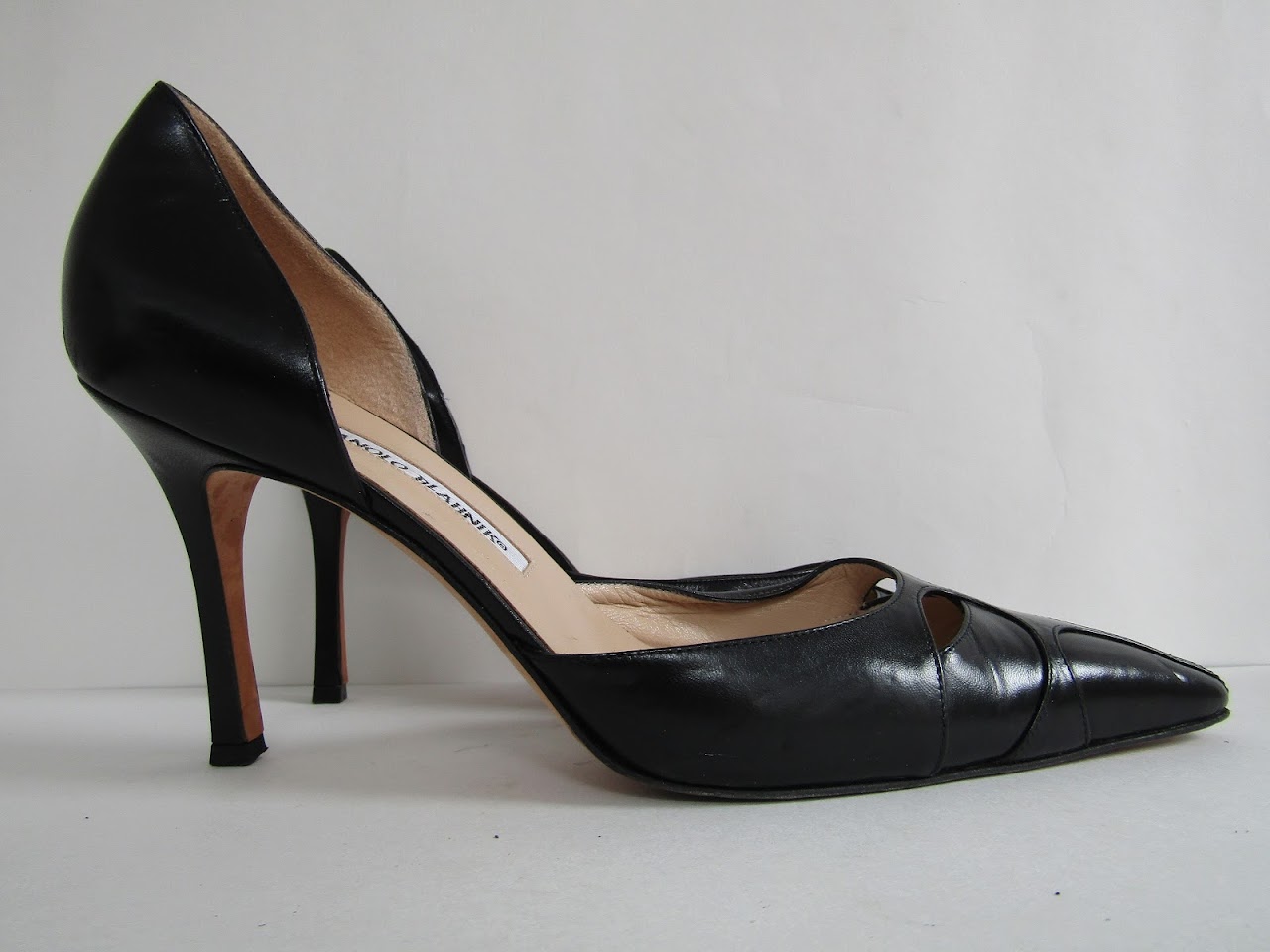 Manolo Blahnik Leather Pumps