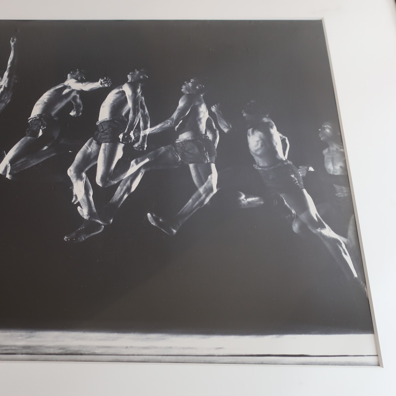 Long Jump Multiple Exposure Large-Scale Photograph