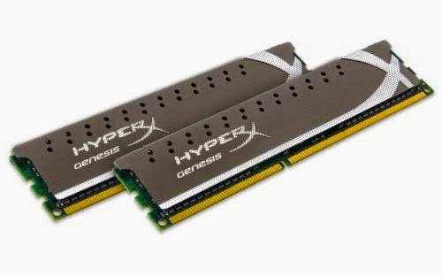  Kingston Hyper X Plug n Play 4 GB Kit (2x2GB Modules) 1600MHz DDR3 Desktop Memory 4 Dual Channel Kit (PC3 12800) 240-Pin SDRAM KHX1600C9D3P1K2/4G