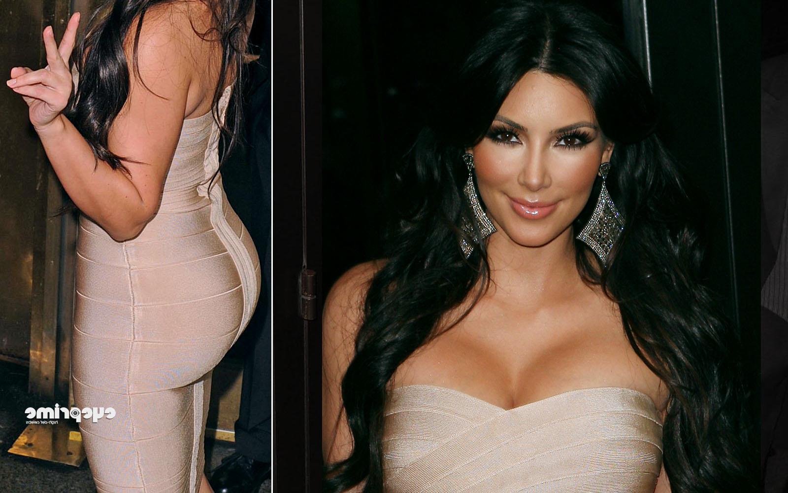 Kim Kardashian attends La La
