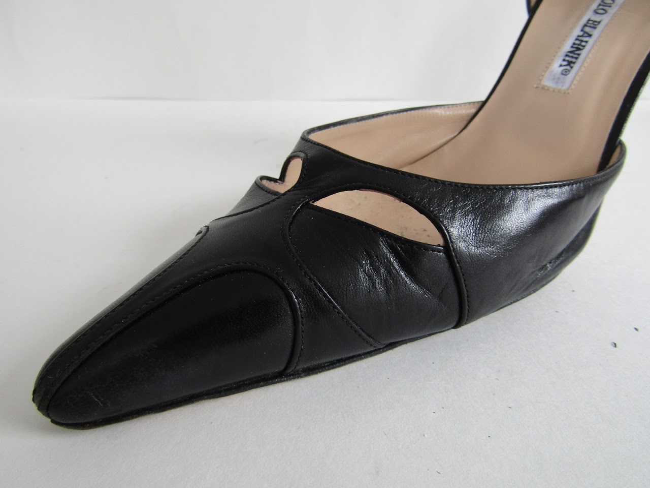 Manolo Blahnik Leather Pumps