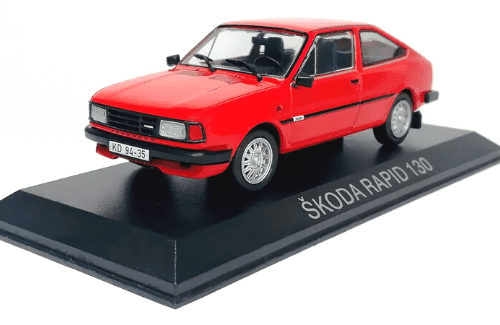 škoda collection de agostini, škoda rapid 130 1:43