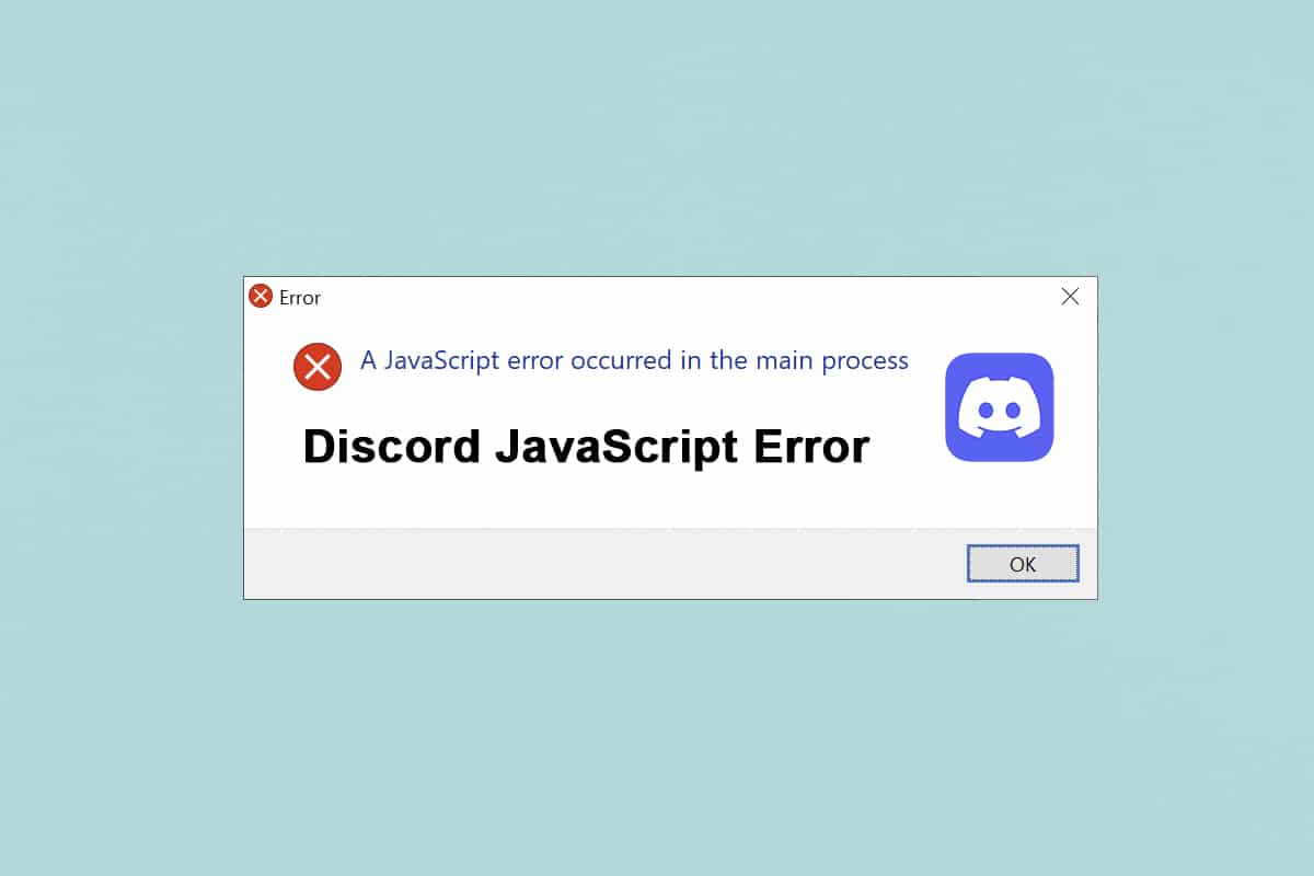 Sửa lỗi JavaScript Discord khi khởi động