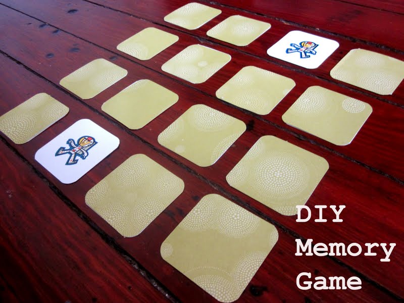 The Hesitant Domestic Diy Memory Game Tutorial