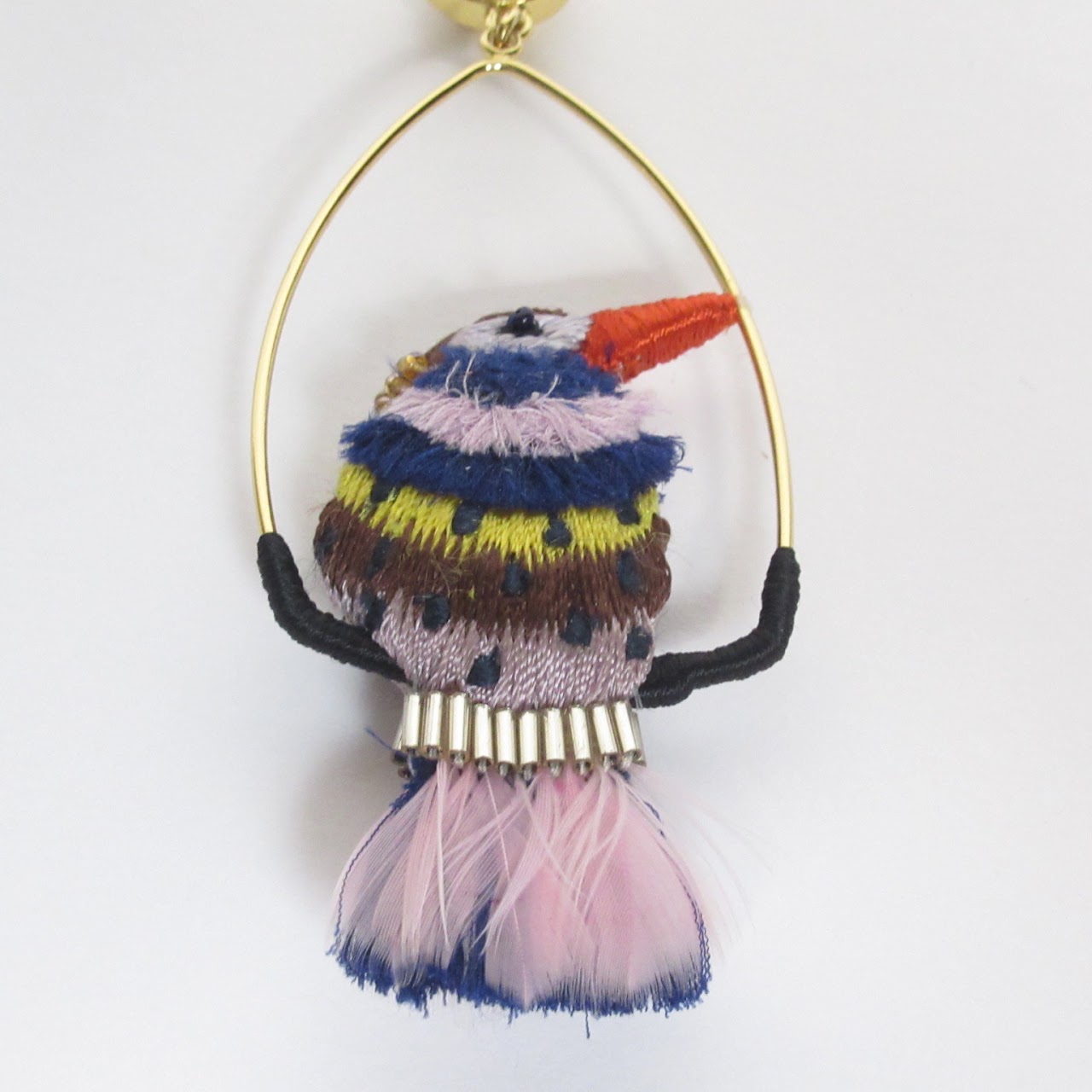 Mignonne Gavigan New Woodpecker Swing Earrings