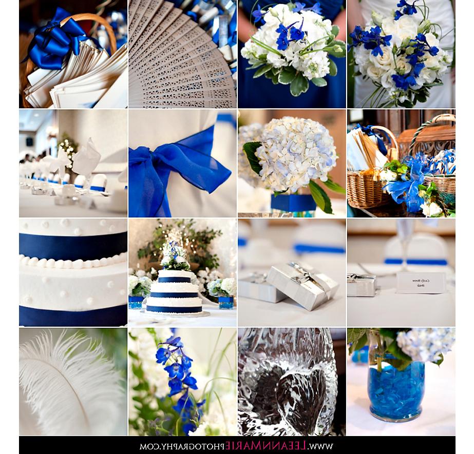 Blue & Silver Wedding Details