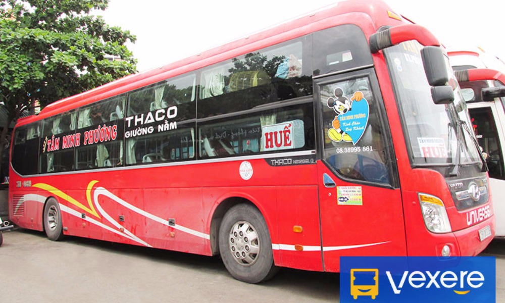 Xe Tâm Minh Phương từ Sài Gòn đi Huế