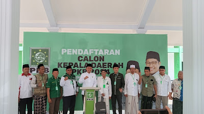 Usai Dapat Restu Sang Ibu, Mas Dion Resmi Daftar Calon Bupati Pasuruan 