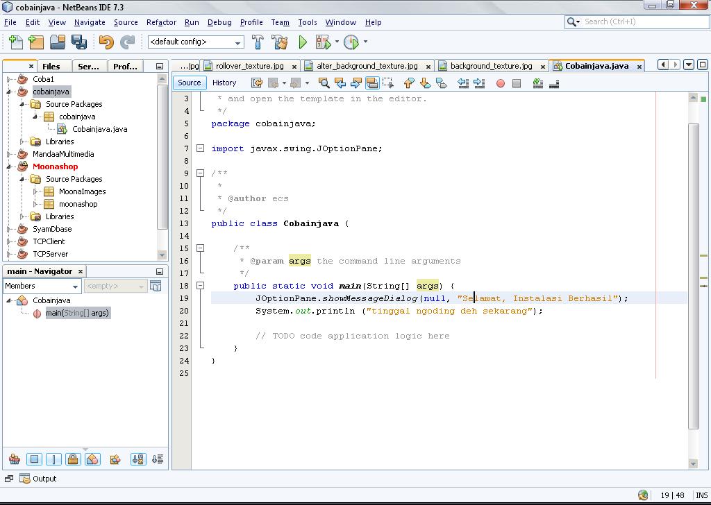 Belajar Java Pengenalan Installasi Catatan Syam