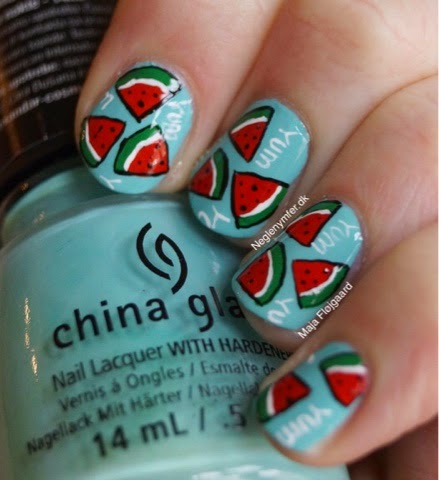 - En blog neglelak: #WeekendOffNailArtChallenge Hand Painted (Fælles Fredag)