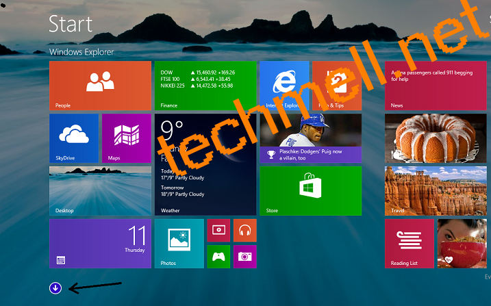 Start Metro in Windows 8.1