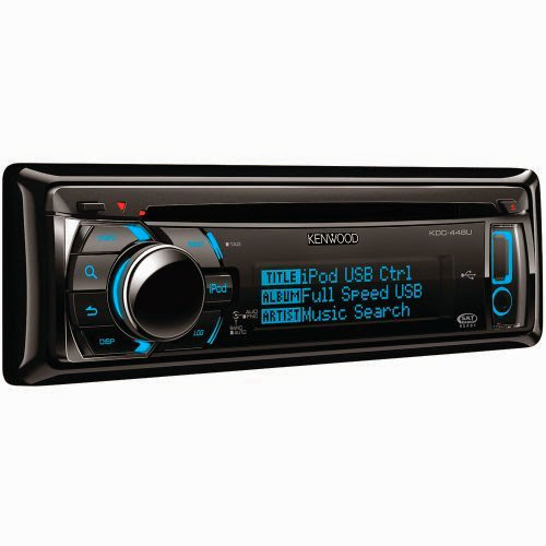  Kenwood KDC-448U In-Dash CD Receiver with LCD Display