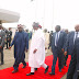 Photos Of Ambode And Buhari At The ECOWAS Border Post