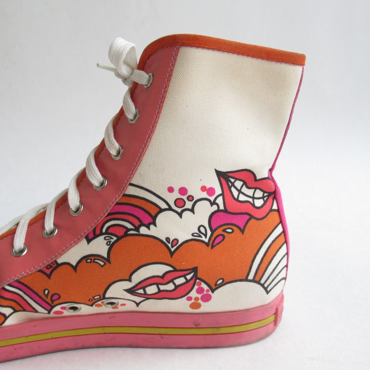 Marc Jacobs Collection Graphic High Top Sneakers