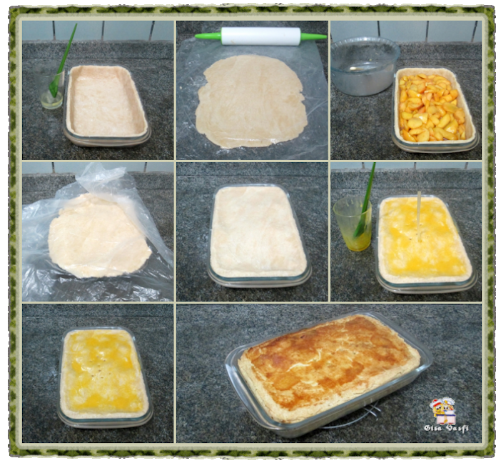 Torta de pêssegos do seriado 6 Torta de pêssegos do seriado 6