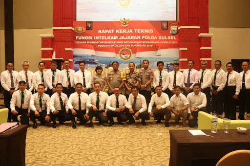 Wakapolda Sulsel Buka Raker Intelkam 2018 Di Dalton Hotel