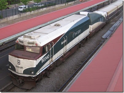 IMG_6682 Amtrak Cascades NPCU #90340 at Union Station in Portland, Oregon on May 27, 2007