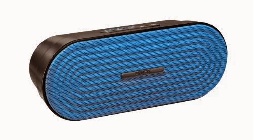  HMDX Rave Portable Rechargeable Wireless Speaker, Blue