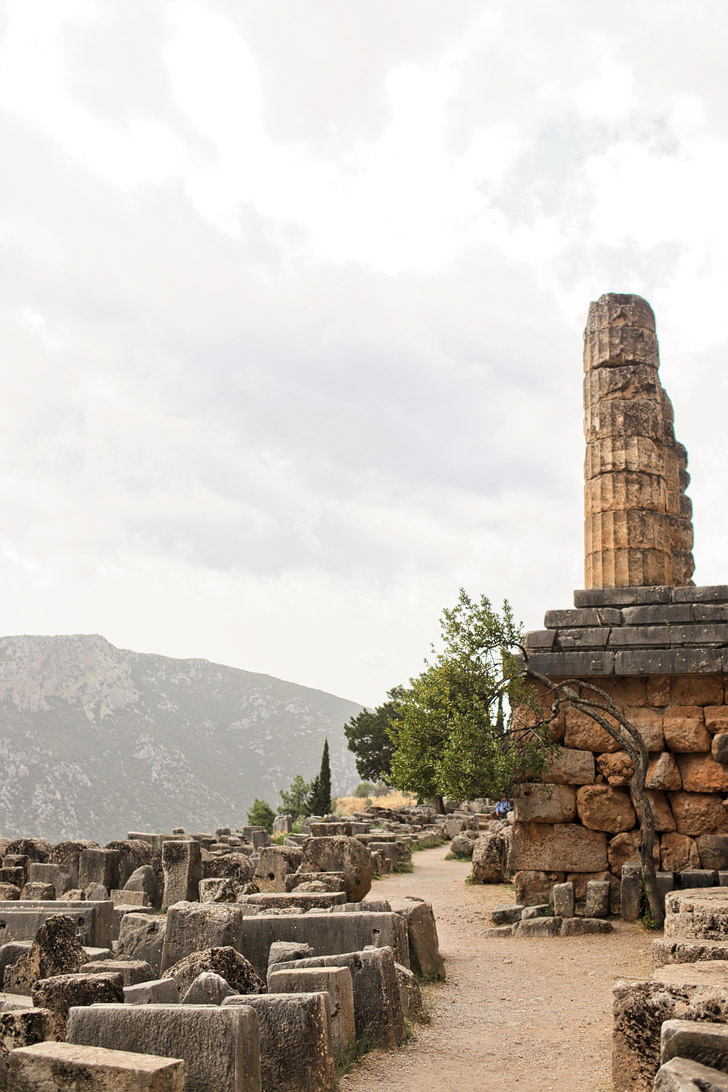 The Temple of Apollo Greece.