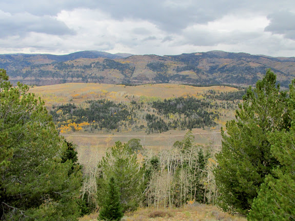 View west from Trail Mountain