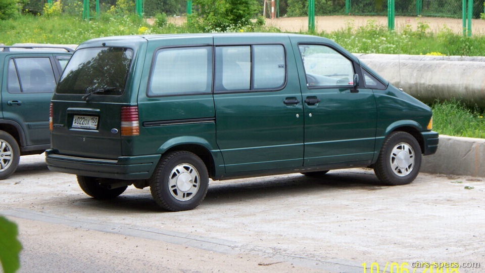 97 ford aerostar specs