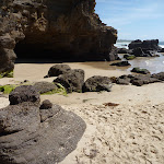 Sandy beach outside Caves Beach Caves (387377)