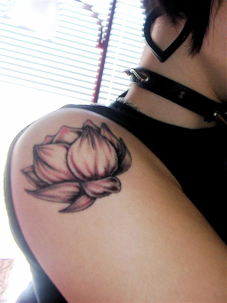 Lotus Ren Flower Tattoo by