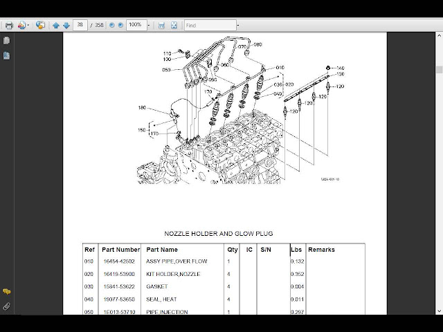 Kubota Mx5100  U0026 La844 Loader Parts Manuals