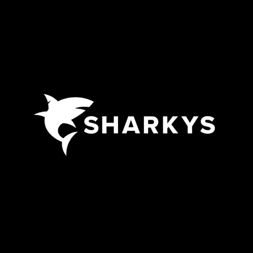 Sharkys Bar and Diner logo